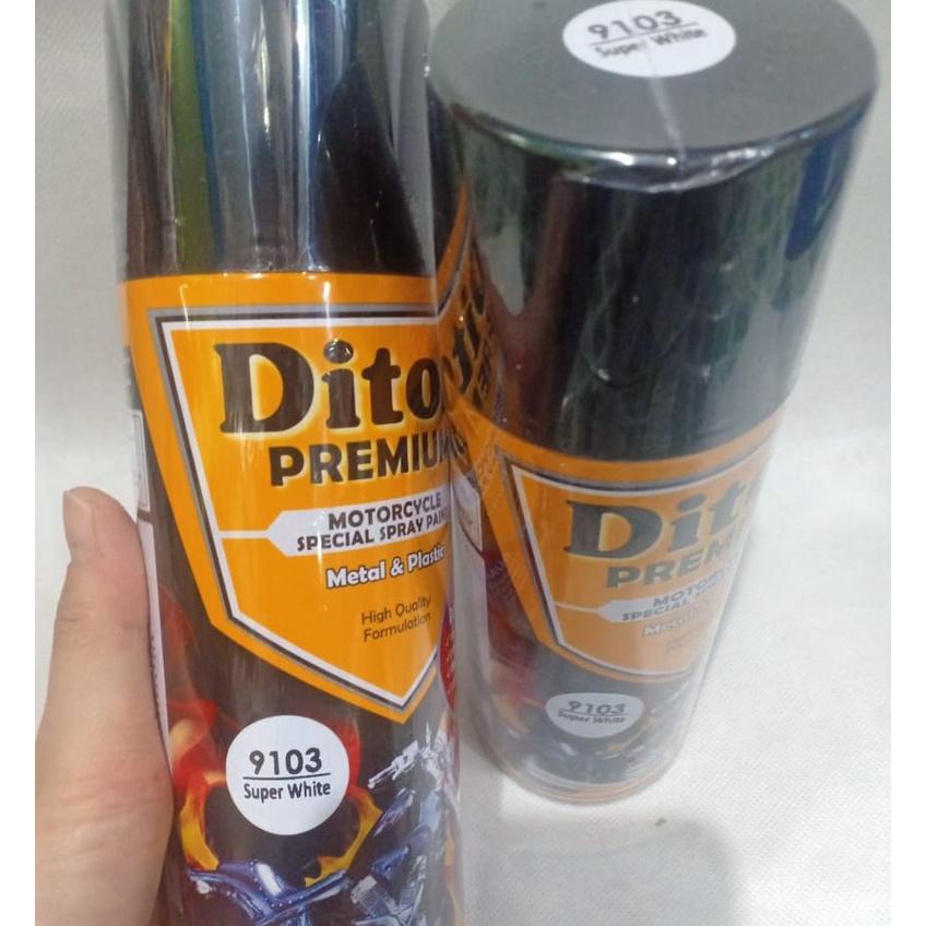 Pilok Pilox Diton Premium 9103 Super White / Super Putih / Putih Susu (400Cc / 400Ml)