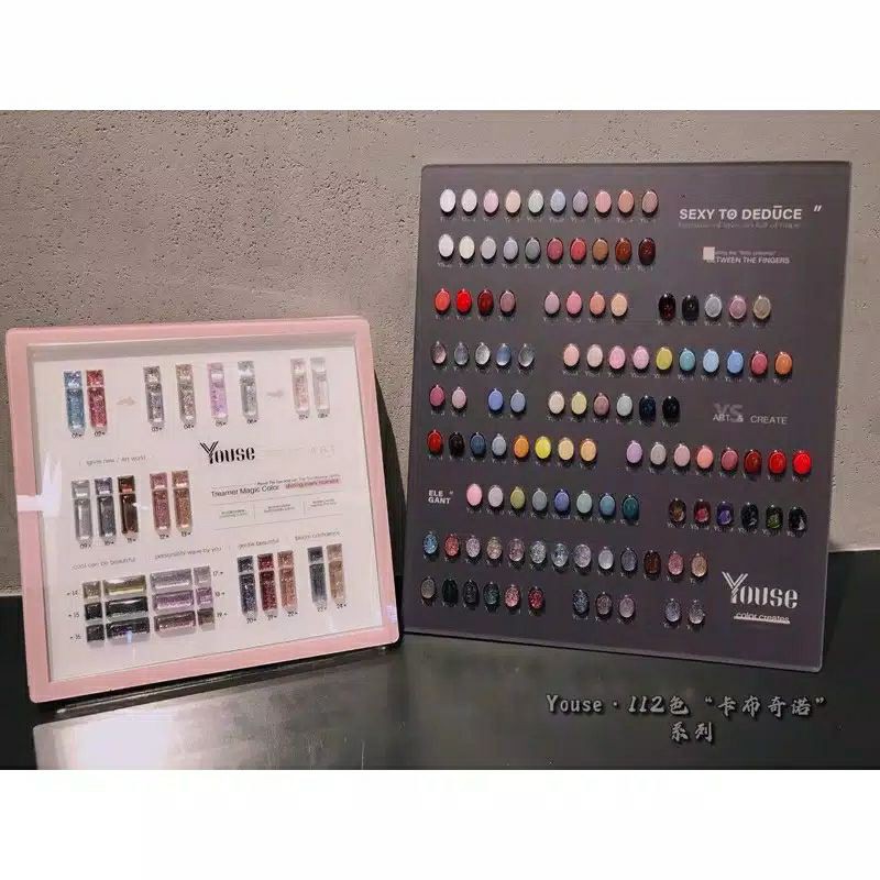 YOUSE NAIL GEL POLISH 112 COLOR KUTEK GEL SATUAN 15ML