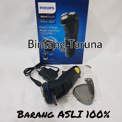 Shaver Philips S3122 Electric Shaver Philips Aquatouch S3122 Alat cukur kumis dan jenggot S3122