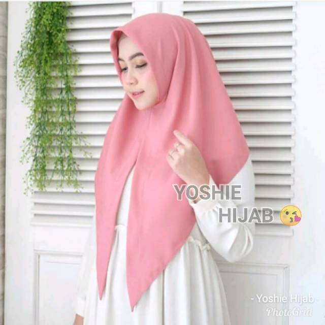 LEBIH BESAR Hijab Segitiga instan Daily Hijab Jilbab Simple Hijab Instant Diamond Tinggal Slup