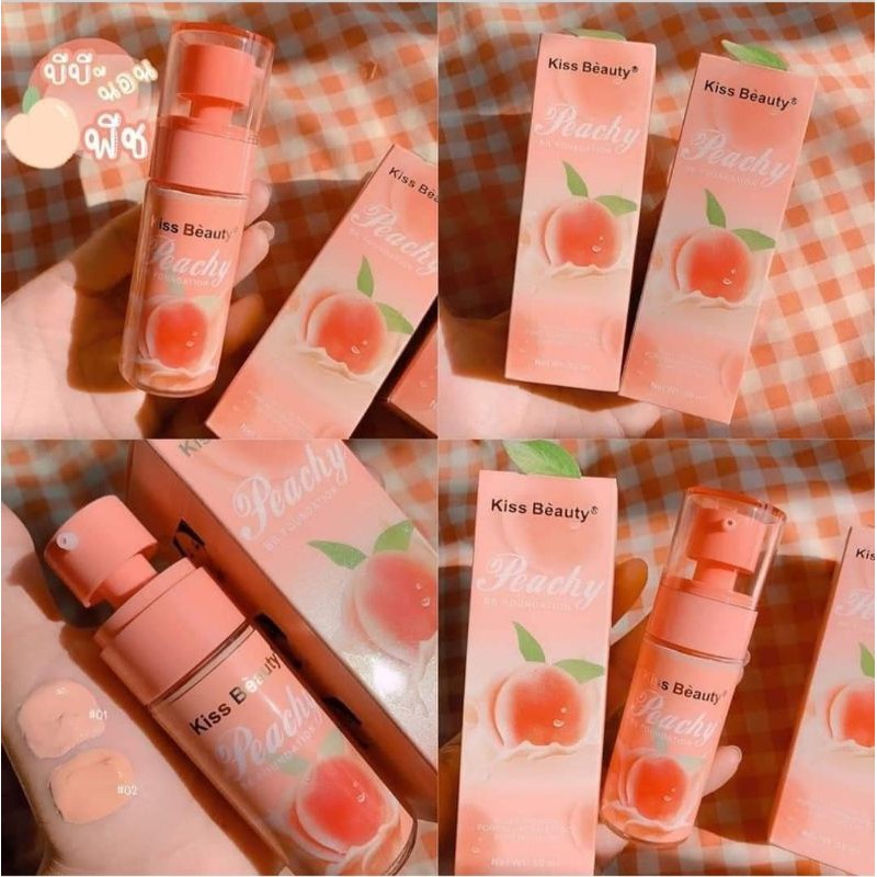 [ORI THAILAND] FOUNDATION PEACHY KISS BEAUTY