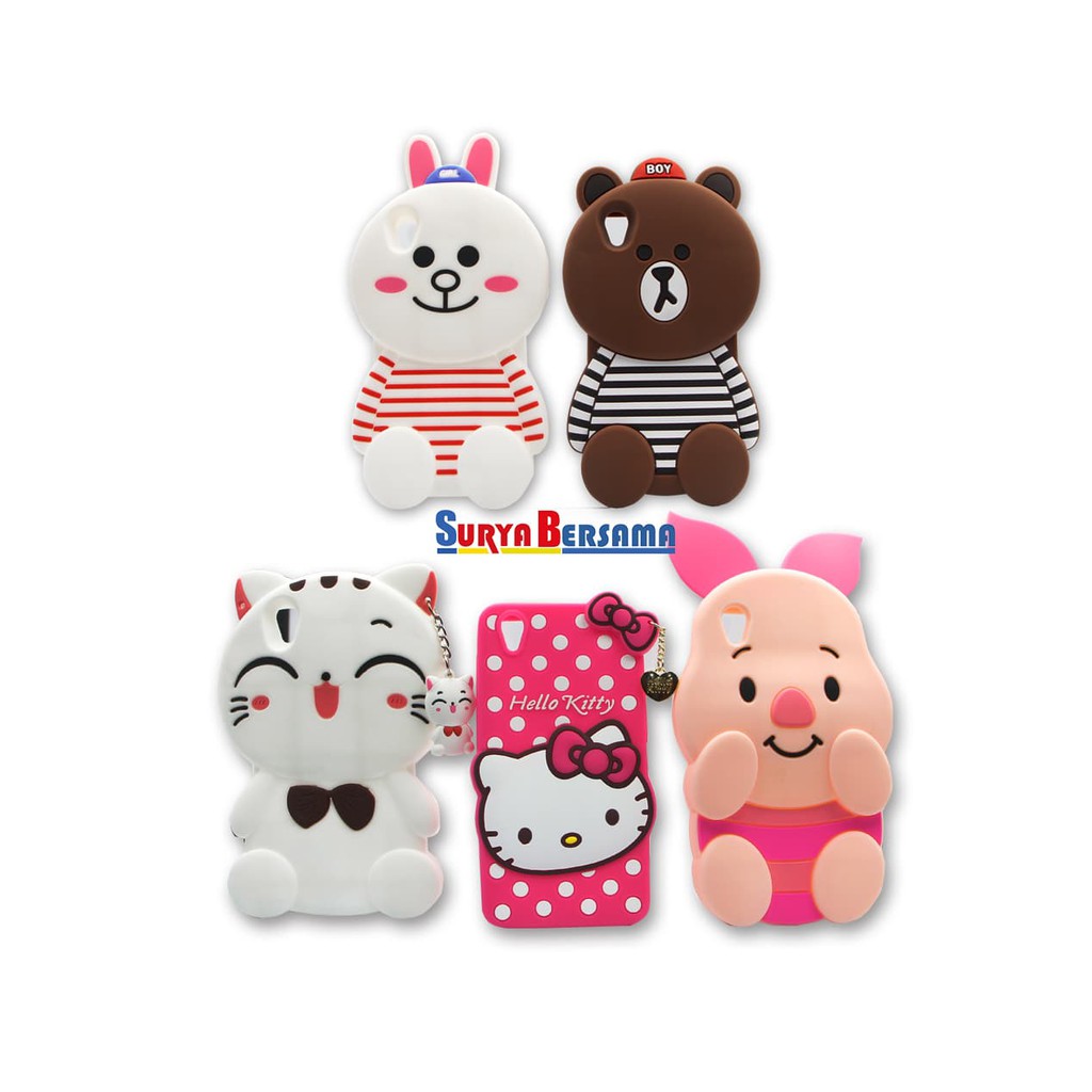 Case 4D Softcase Karakter Vivo Y51