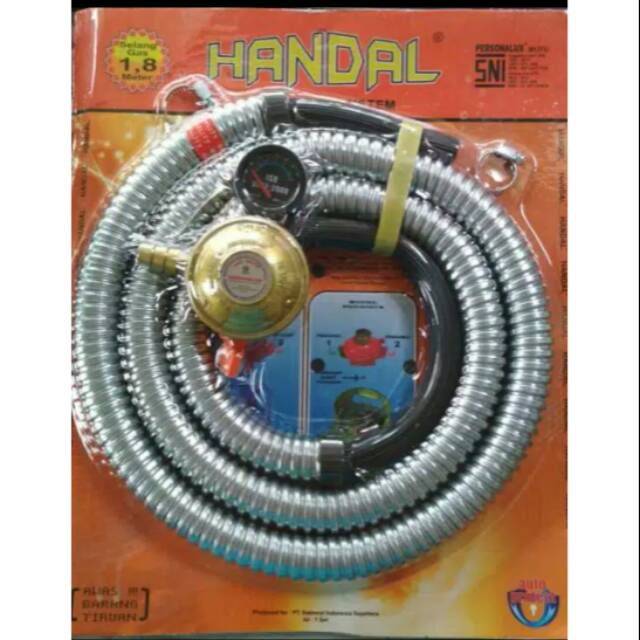 Selang Gas Dan Regulator. Merek HANDAL