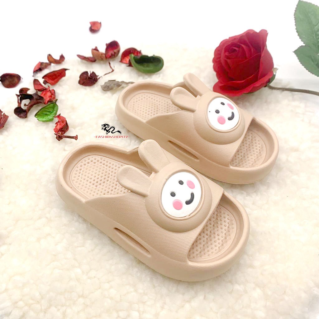 Sandal Selop Sandal Anak-Anak Perempuan Bahan Karet Terbaru Motif Boneka Line Size 24-29