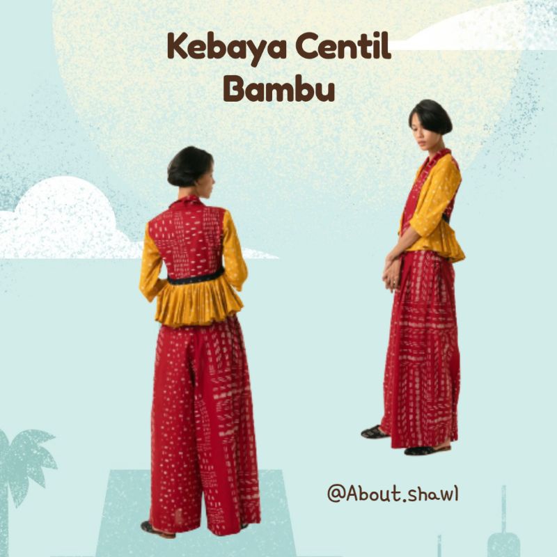 Kebaya Centil Bambu Sejauh Mata Memandang