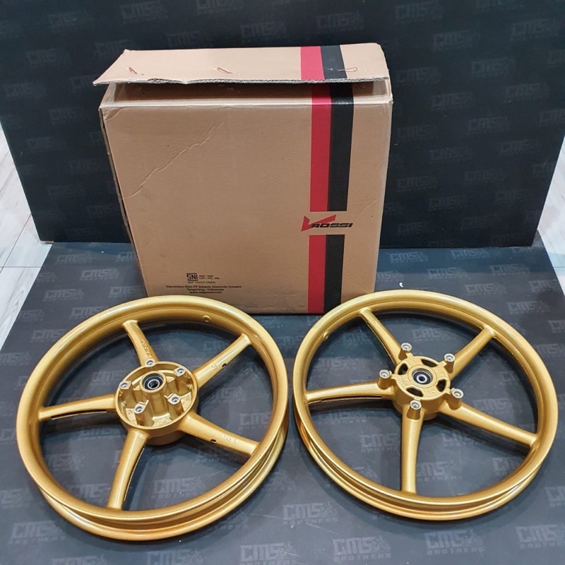 Velg Velek Racing VRossi Sprint Sanca Ring 17 Yamaha Jupiter Mx King Gold