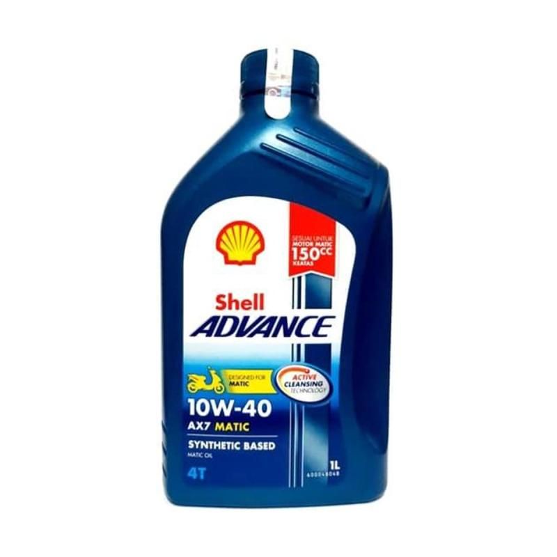oli shell ax7 matic 1 liter original