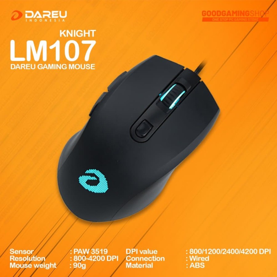 Dareu LM107 Knight - Gaming Mouse