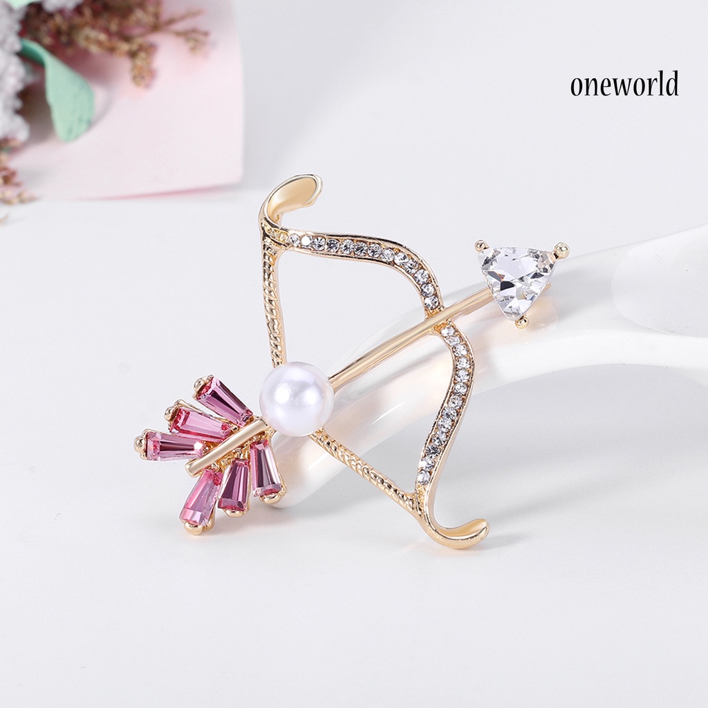 OW@ Wedding Brooch Creative Easily Match Clothes Accessories Cartoon Girl Brooch Jewelry for Gifts