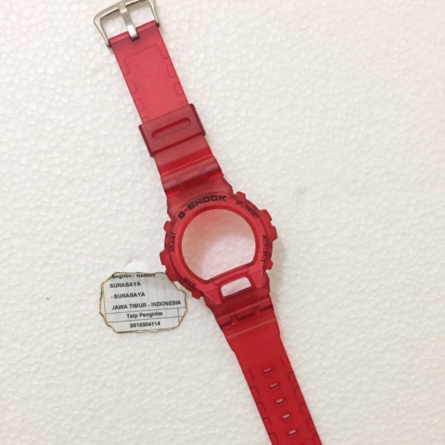BNB Gshock DW6900 RED MATTE Strap Besel Casio G-shock