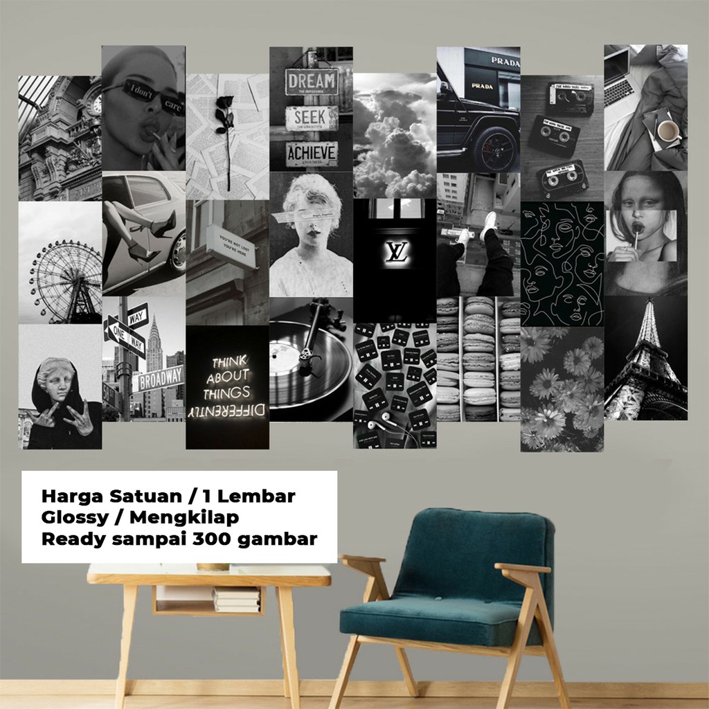 Poster Aesthetic Wall Poster Dinding Aesthetic Art Wall A6 A5 A4 Custom Poster Satuan Shopee Indonesia