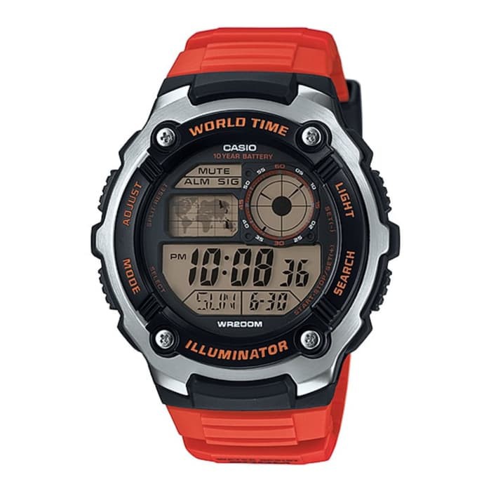 JAM CASIO DIGITAL  AE-2100W-4AV / AE2100W ORIGINAL  GARANSI RESMI