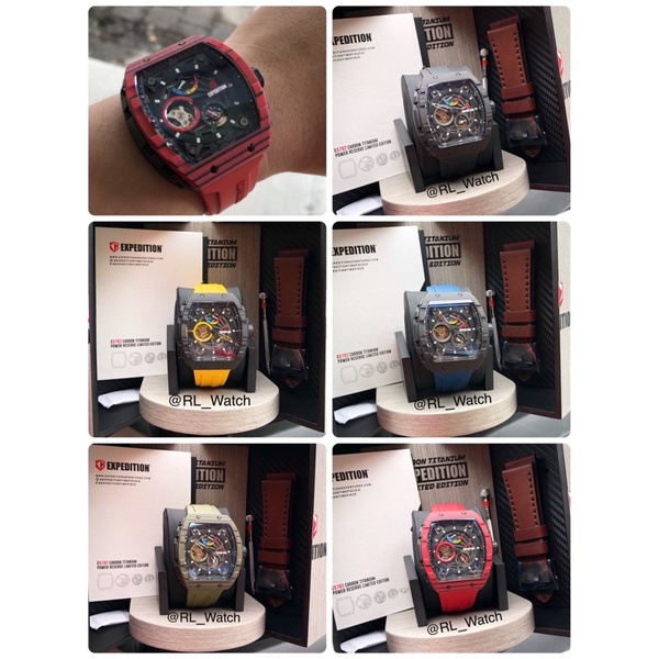 EXPEDITION E6782 LIMITED EDITION CARBON TITANIUM