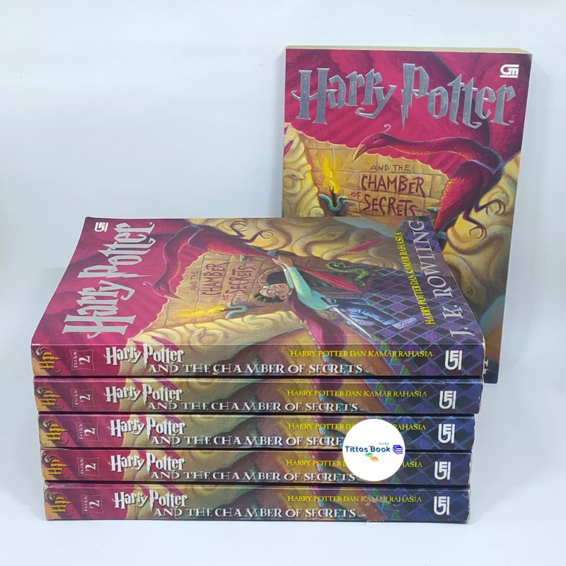 Jual NOVEL HARRY POTTER AND THE CHAMBER OF SECRETS, HARRY POTTER DAN ...