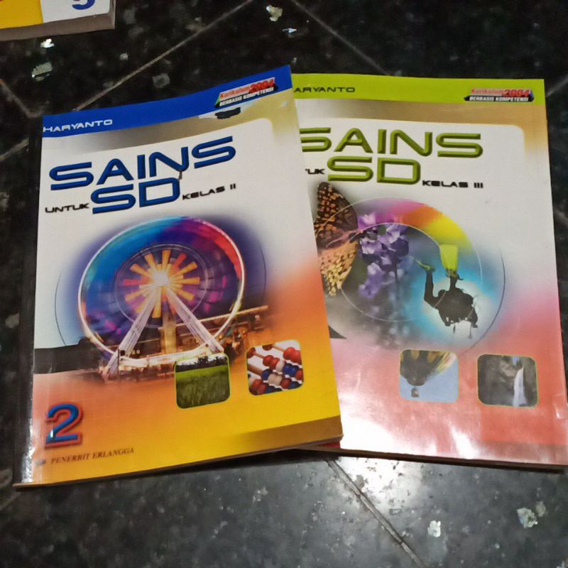 SAINS Kelas 2 3 SD ERLANGGA, Haryanto, Kurikulum 2004
