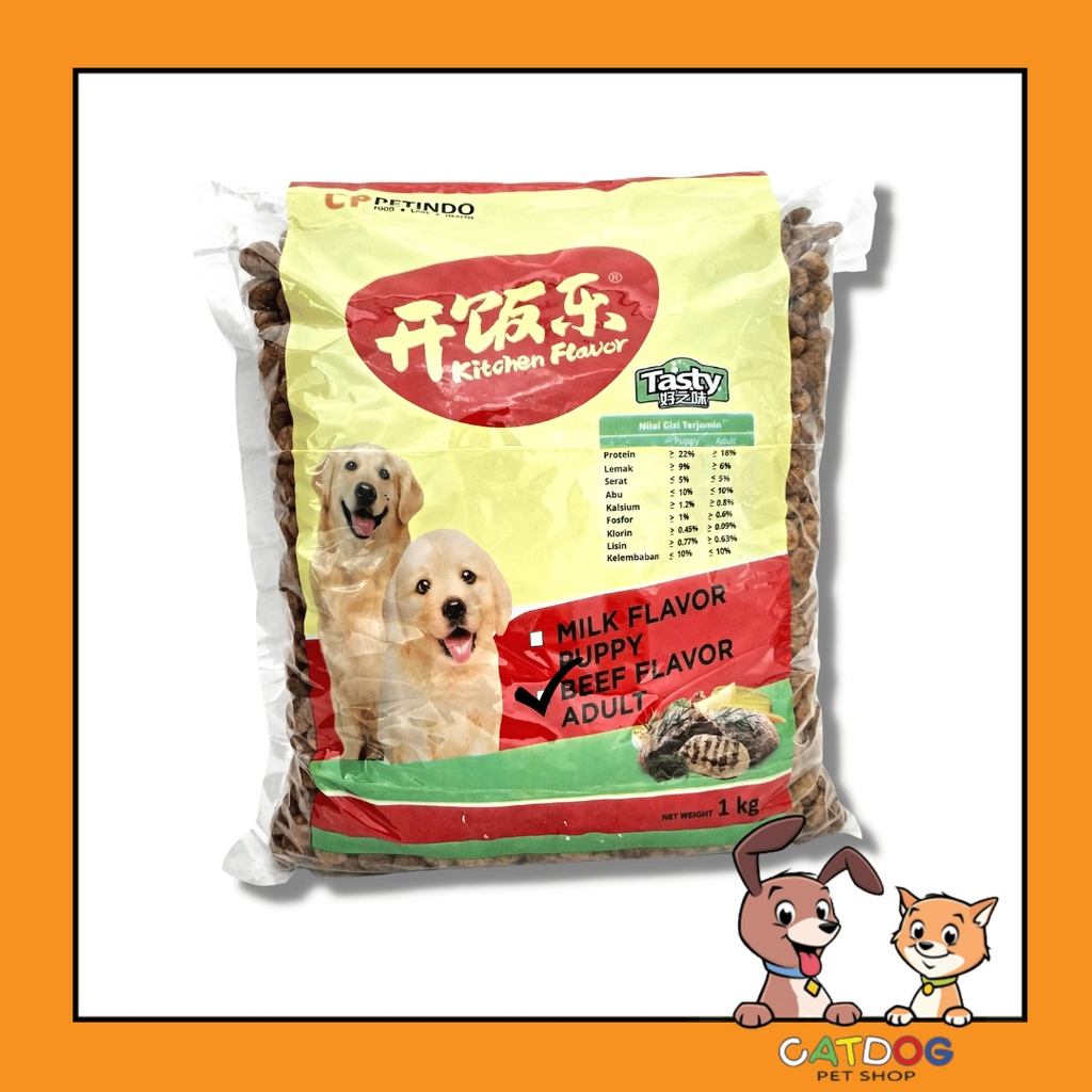Kitchen Flavor Dog Tasty Adult Beef 1kg