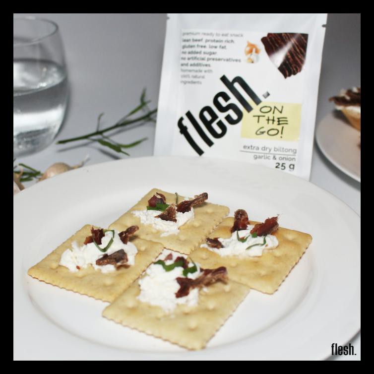 

TERBARU! FLESH | GARLIC AND ONION BILTONG 25 GR PALING MURAH