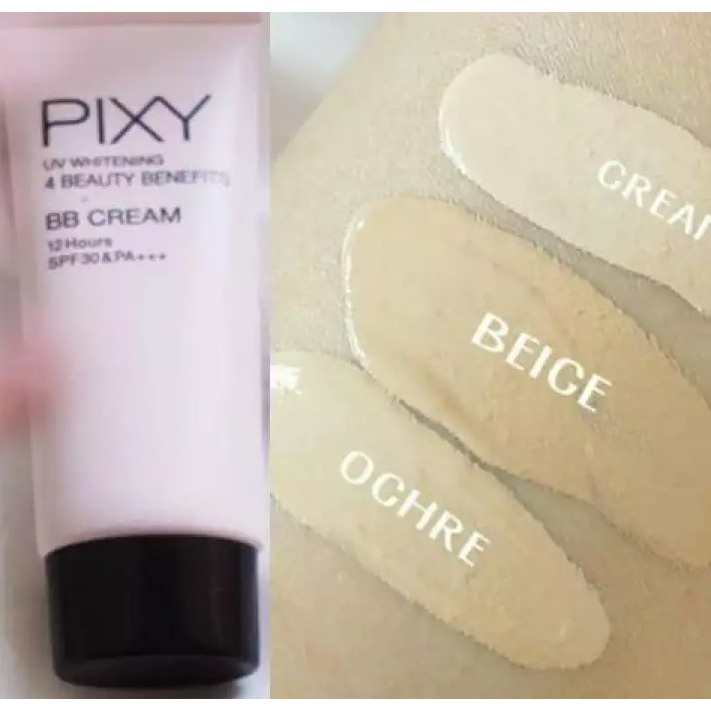 ^ KYRA ^ PIXY BB Cream dengan UV Whitening dan SPF 30 &amp; PA+++ Plus 4 Beauty Benefits - Netto 30 ml