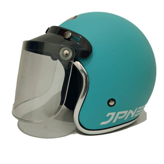 Helm Bogo JPN Retro Sky Blue List Chrom Dof