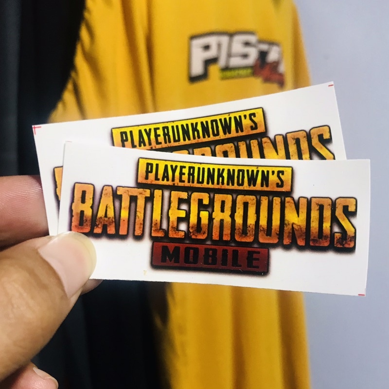 Stiker Gaming Esports Game - Mobile Legend, FreeFire, PUBG