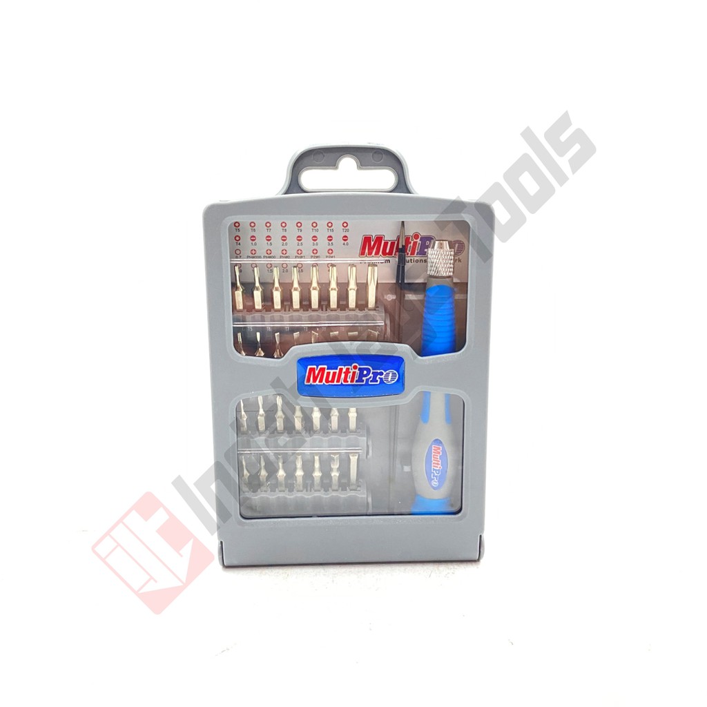 Obeng Set 30 in 1 MULTIPRO - Obeng HP Jam Elektronik