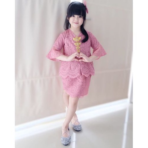 Kebaya Milea Anak Unik/Baju Adat Anak/Kebaya Anak