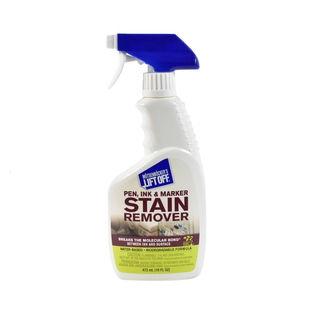 

Cairan Pembersih Noda Tinta Dan Spidol Motsenbockers Stain Remover 473mL