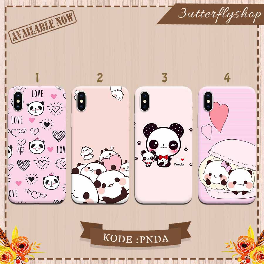 Little Panda love casing case Oppo Vivo Realme Redmi Xiaomi Samsung iphone