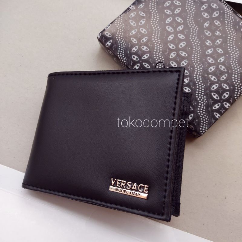 SERBA 10.000!! Dompet Pria Retro 88C09 + BOX Dompet Kulit Sintetis Lipat Dua Multicard Stylish-7
