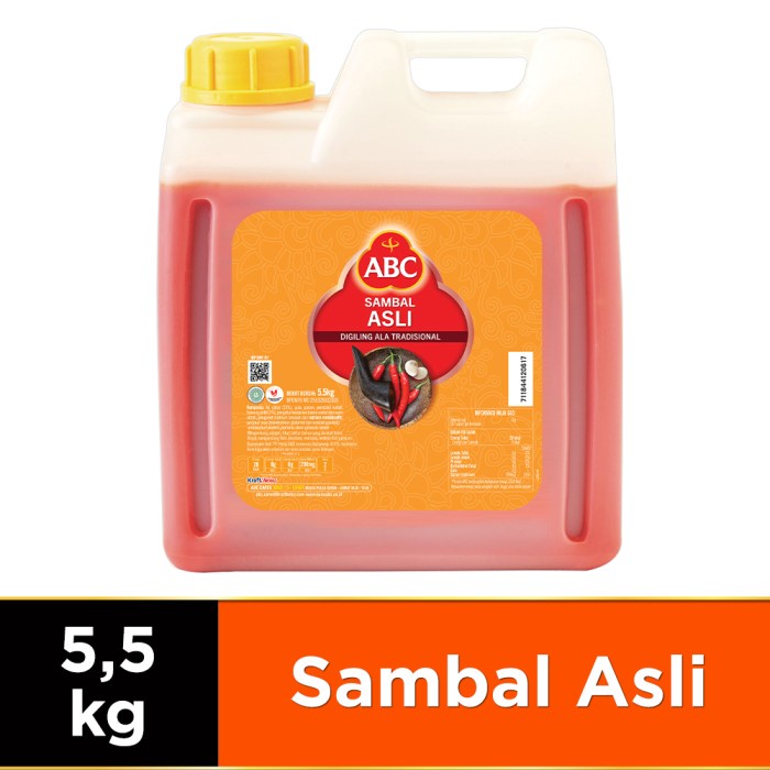 Fe01Gg Abc Sambal Asli 5.5 Kg F30E1F111