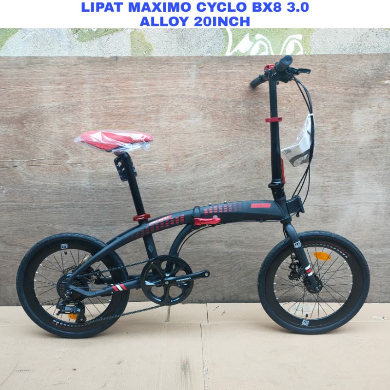 Sepeda Lipat Maximo Cyclo Piegare BX8 3.0 Alloy 20Inch