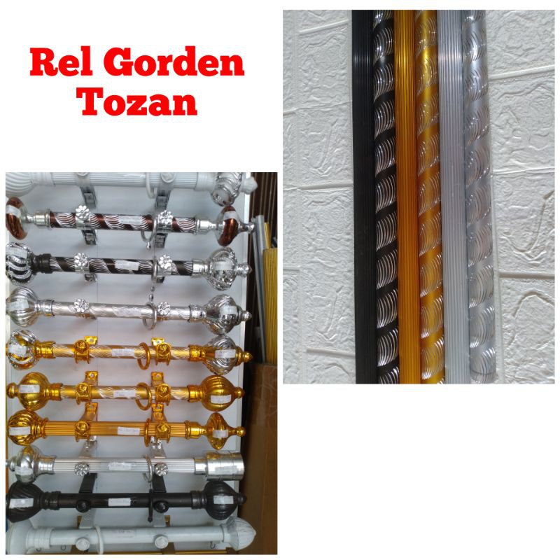Rel Bulat Gorden TOZAN Rel Hordeng