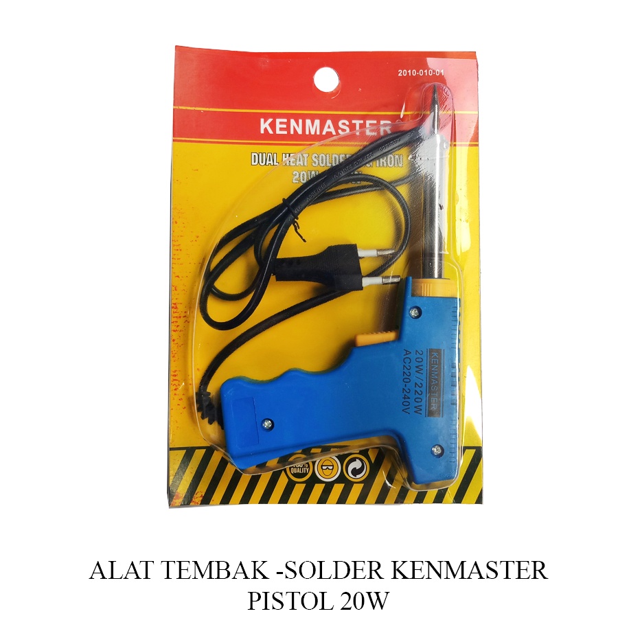 Solder Tembak Kenmaster 20-200 Watt - Alat Solder Listrik untuk Pekerjaan Elektronik