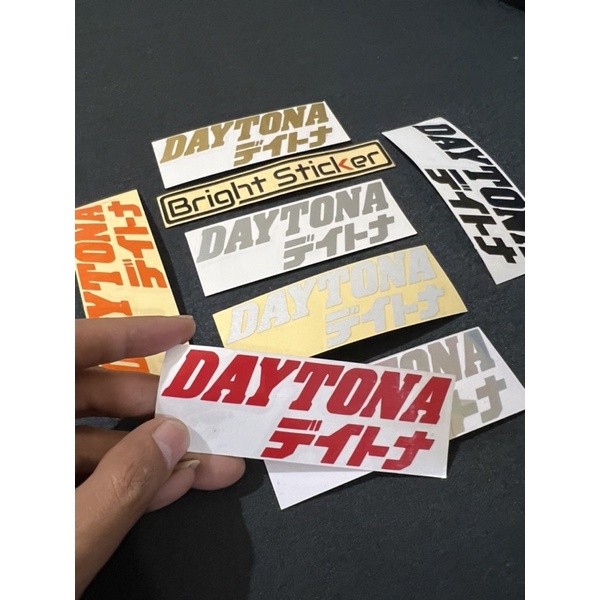 STICKER DAYTONA JEPANG CUTTING