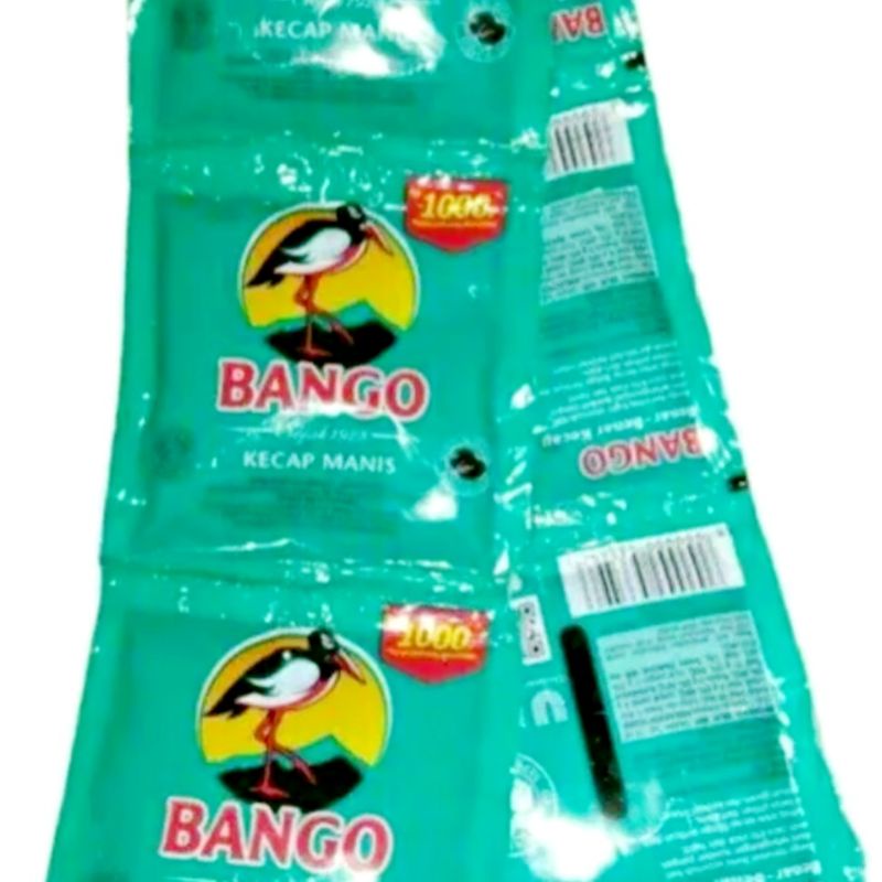 Bango kecap manis bango  sachet 1000 an 1 renceng 12 sachet