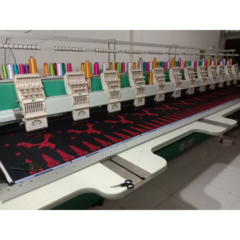 kain sutera bordir meteran