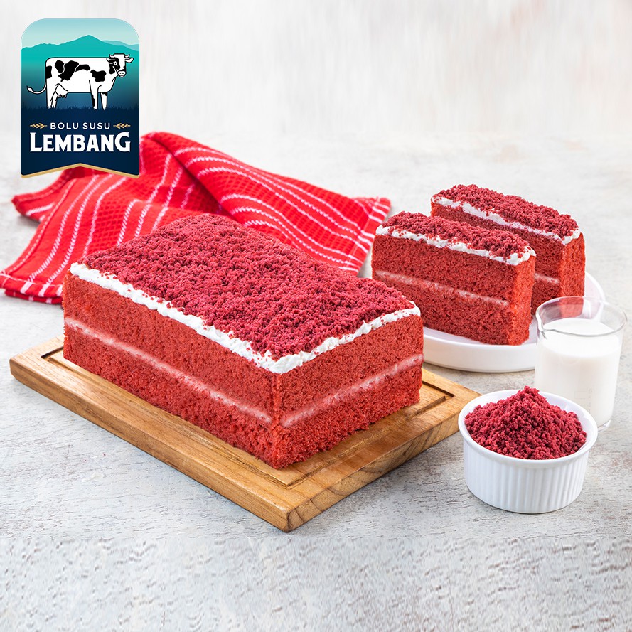 

Bolu Susu Lembang Red Velvet - Reguler pack ( 550 gr )