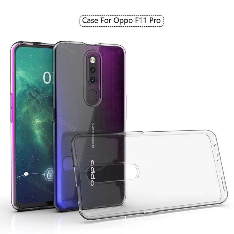 OPPO A17 A17K A77S A57 4G A16E A16K A16S A54 A55 A74 A36 A76 A96 A95 4G 5G F11 F11 PRO Sotfcase Bening Clear Case Silikon Transparan 2MM