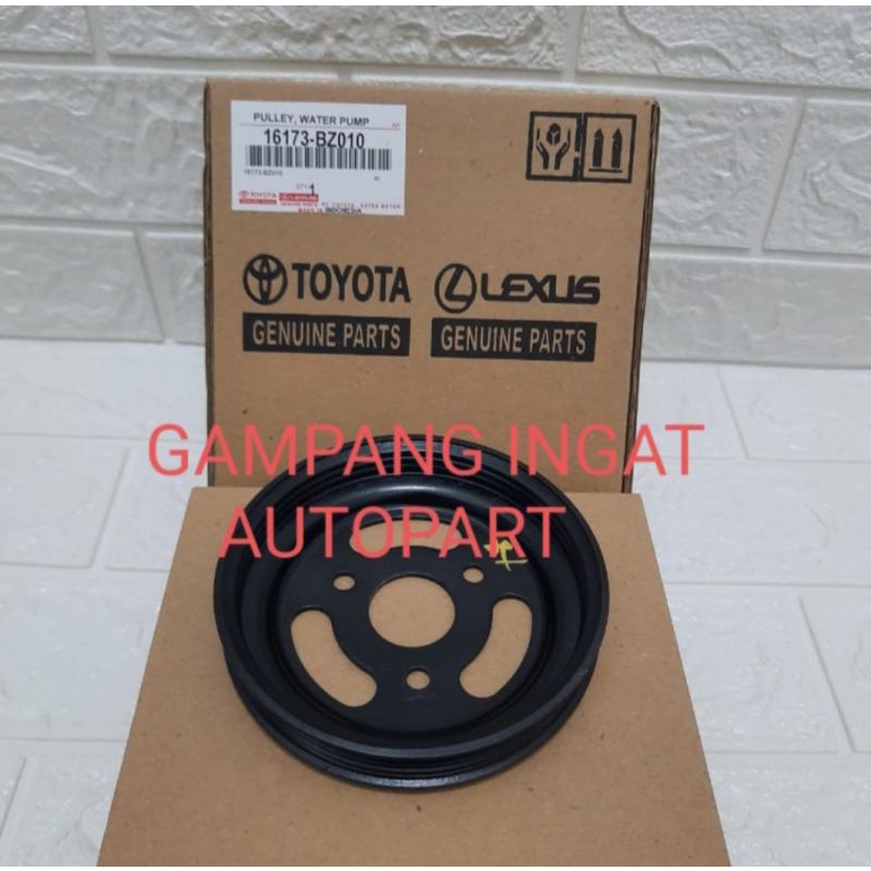 Pulley Water Pump Pully Water Pump Poli Puli Pompa Air Avanza Xenia 1300cc 1.3 ORIGINAL