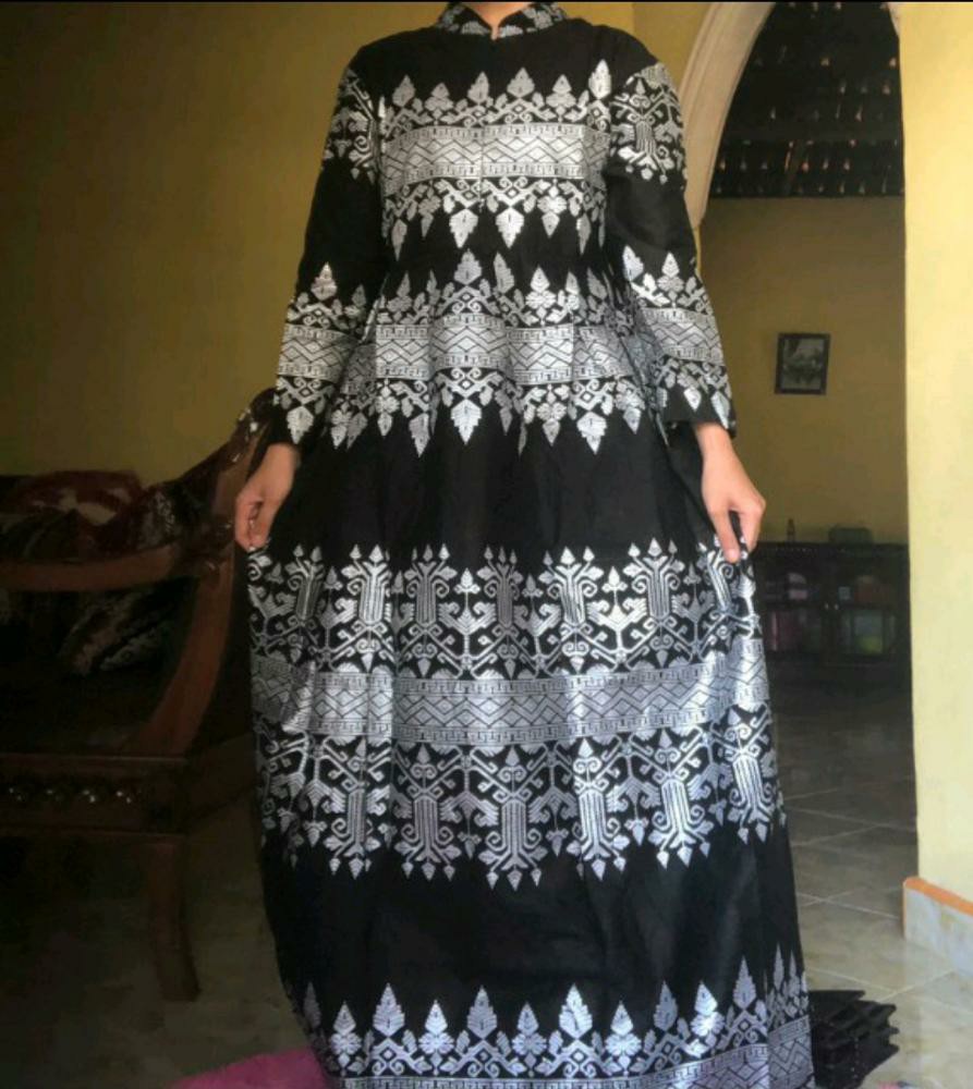 Couple Batik Keluarga || Setelan Couple Batik Ayah Ibu Anak Cewek