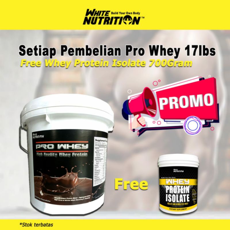 

susu white Nutrition 17lbs free isolate 700gr