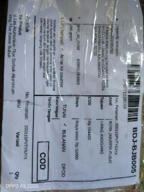 Obat Las Alumunium Flux Serbuk Aluminium Brazing Flux Kawat Bubuk