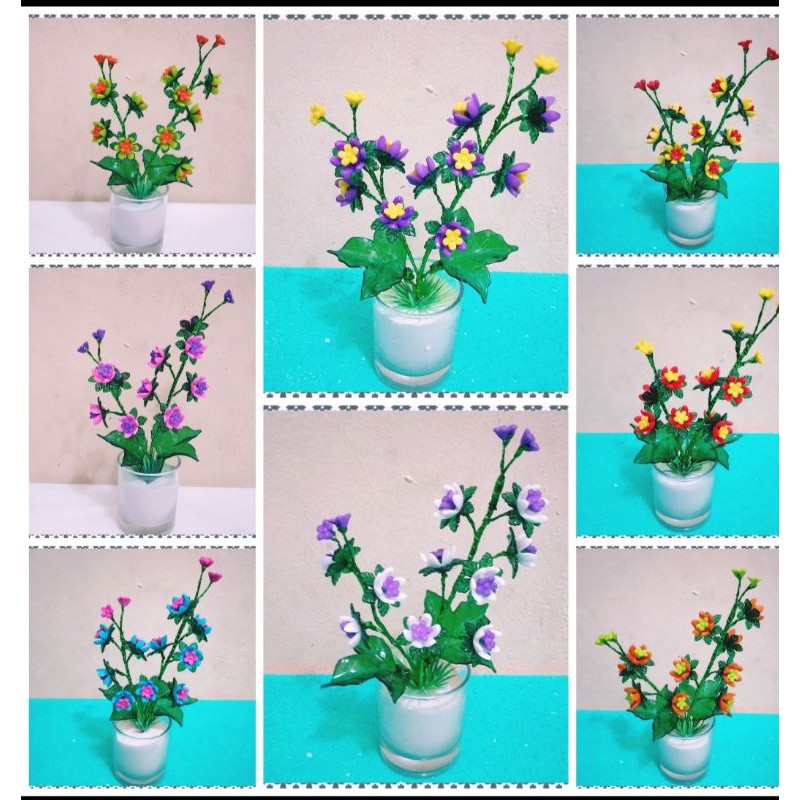 Bunga hias bunga kecil/bunga akrilik