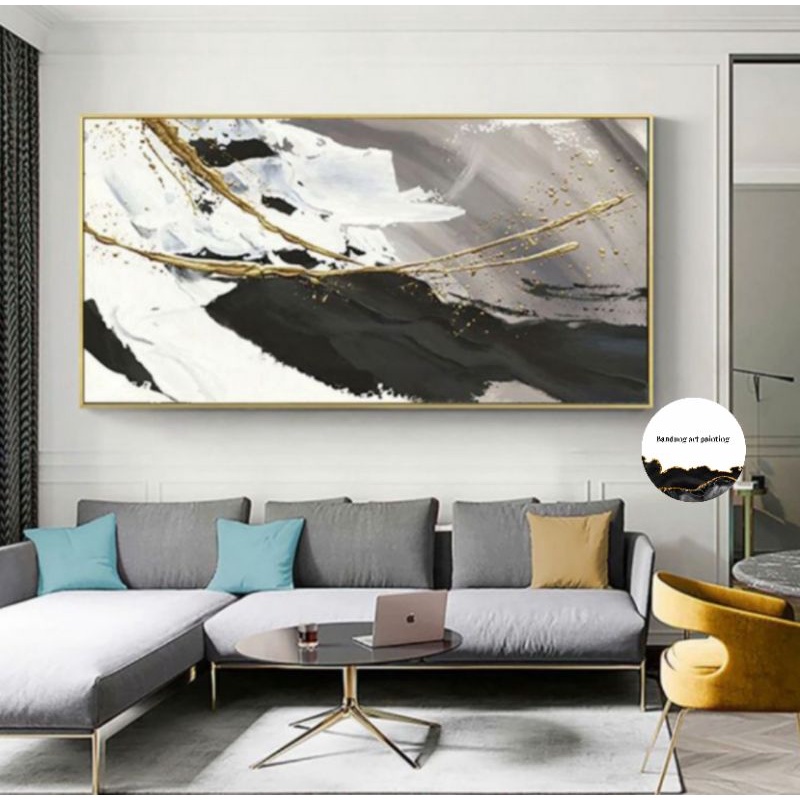 

lukisan abstrak modern art