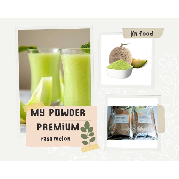 

PREMIUM POWDER RASA MELON 1 KG - BUBUK MINUMAN RASA MELON