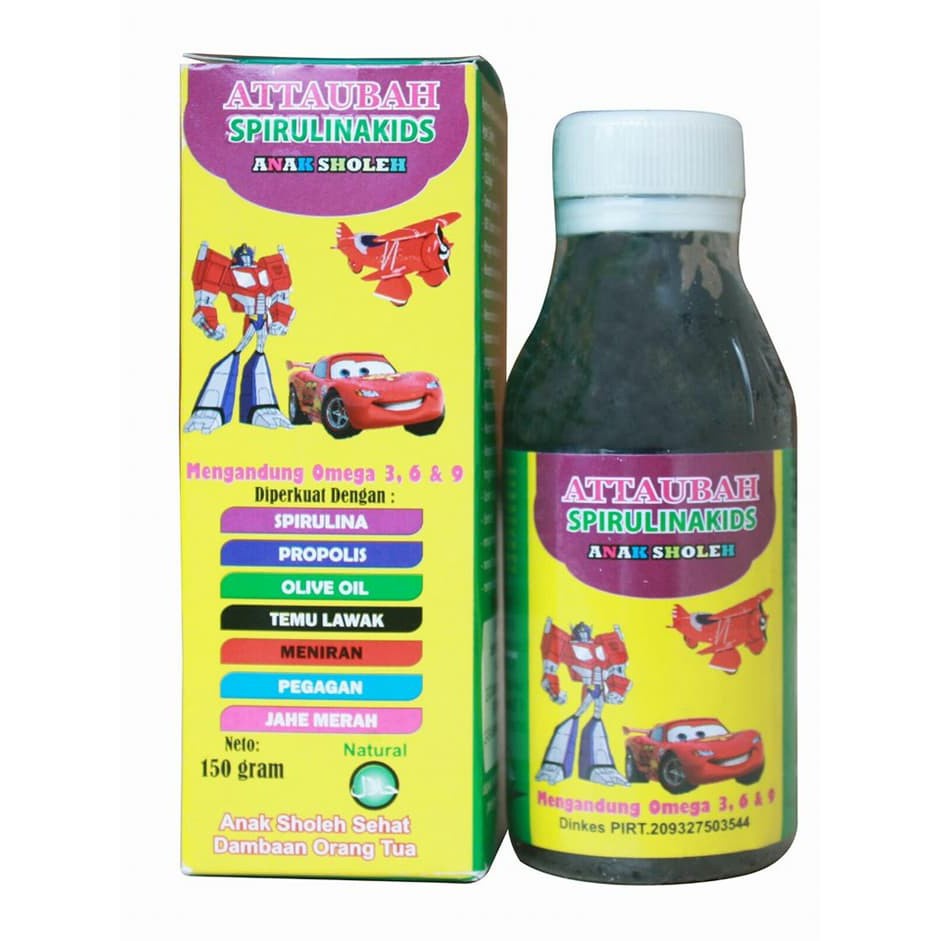 Jual Madu Anak Spirulina Kids Attaubah Nutriasi Untuk Anak Sholeh