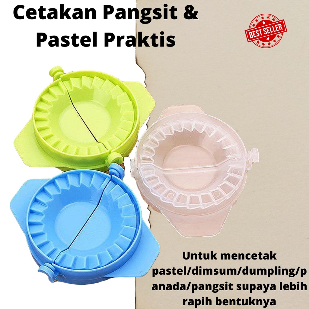 Barang Terlaris Cetakan Pangsit &amp; Pastel Dumpling Pastel Mold alat Bantu membuat Gyosa Pangsit Sukia