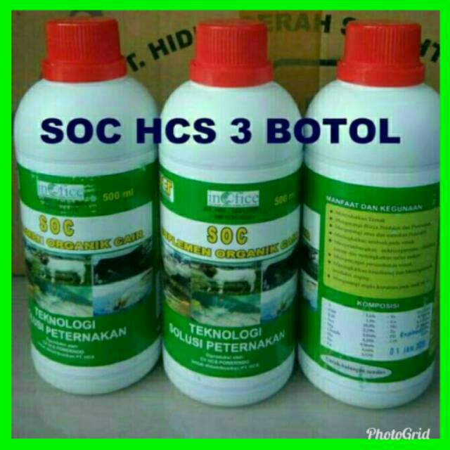 Jual Bayar Di Tempat Paket Hemat Botol Soc Hcs Suplemen Vitamin Ternak Kambing Domba Sapi