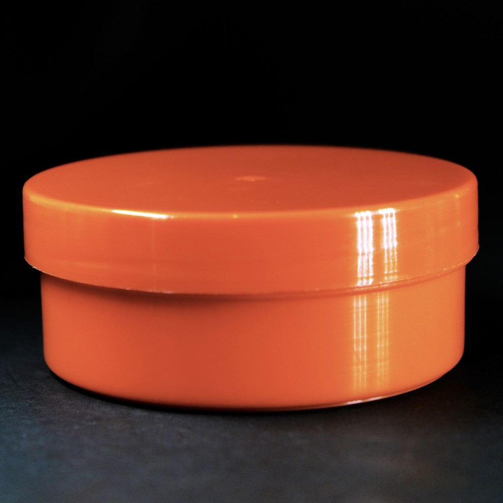 Pot Lulur 200 ml Wadah Tempat Pomade Orange ORANYE 250g