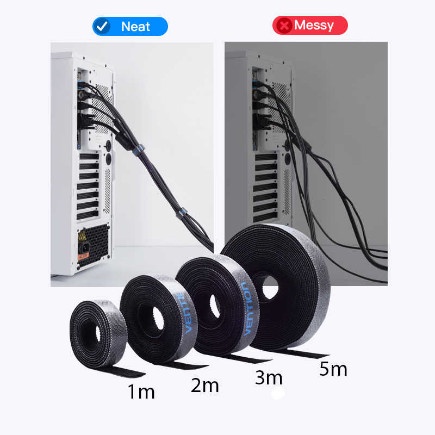 Cable Ties Vention - Winder Protector Earphone Velcro Organizer KAA KAABA